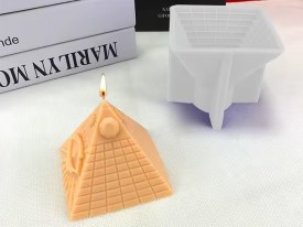 Molde silicona piramide ILUMINATTI